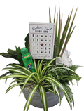 Bingo Themed Plant Basket
